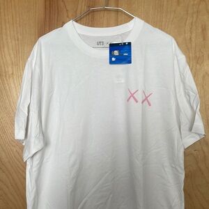 KAWS x Uniqlo Collab White Tee